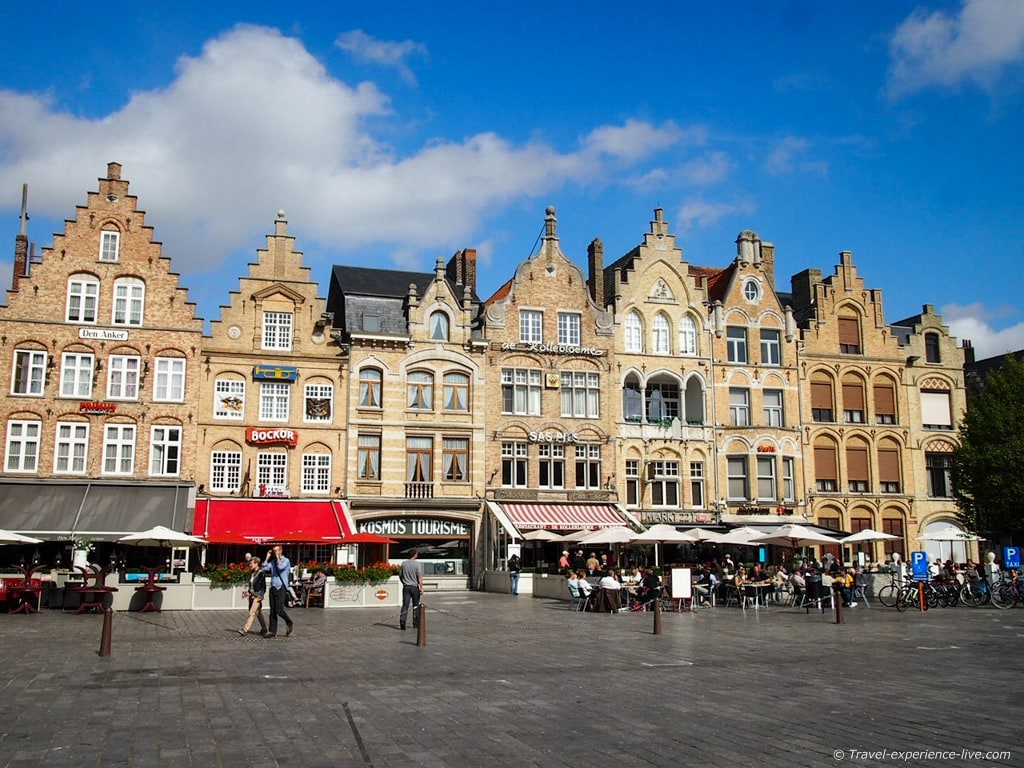 Main Square Ypres Ieper Flanders Belgium Stock Photo - Alamy
