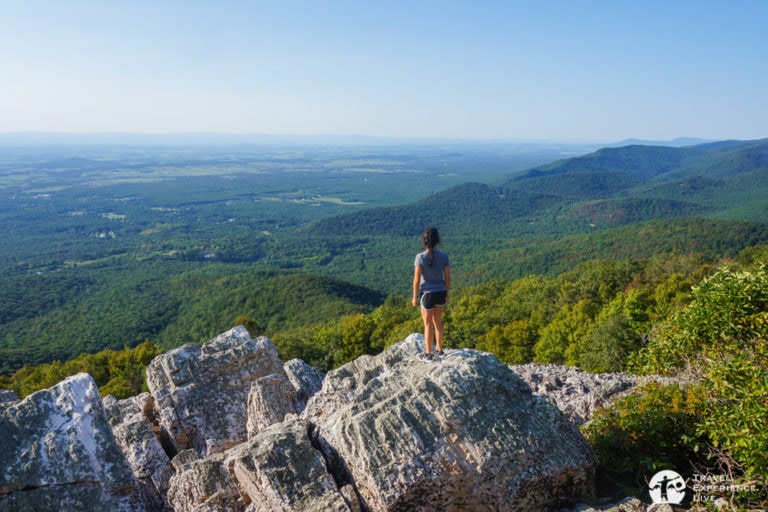 Caroline at the Turk Mountain summit