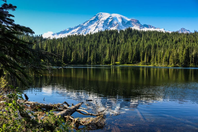 Reflection Lakes, Mount Rainier National Park