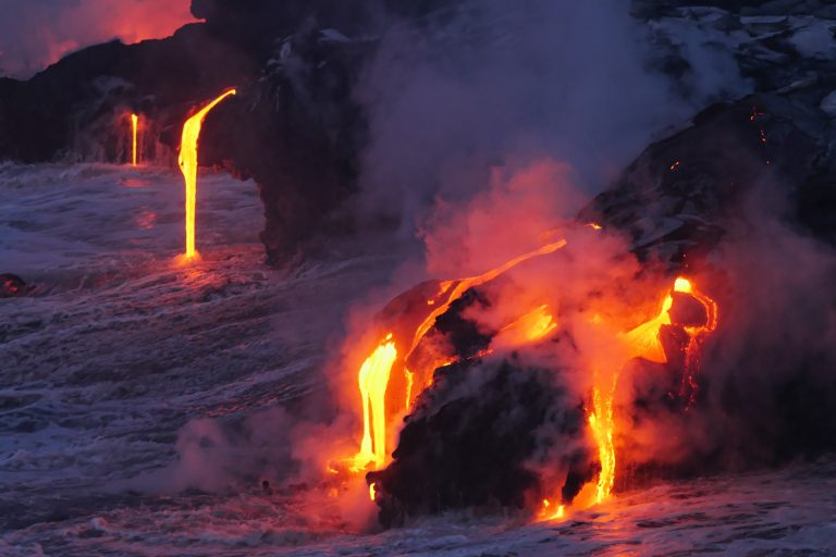 Kilauea Lava Flow, Hawaii Volcanoes National Park