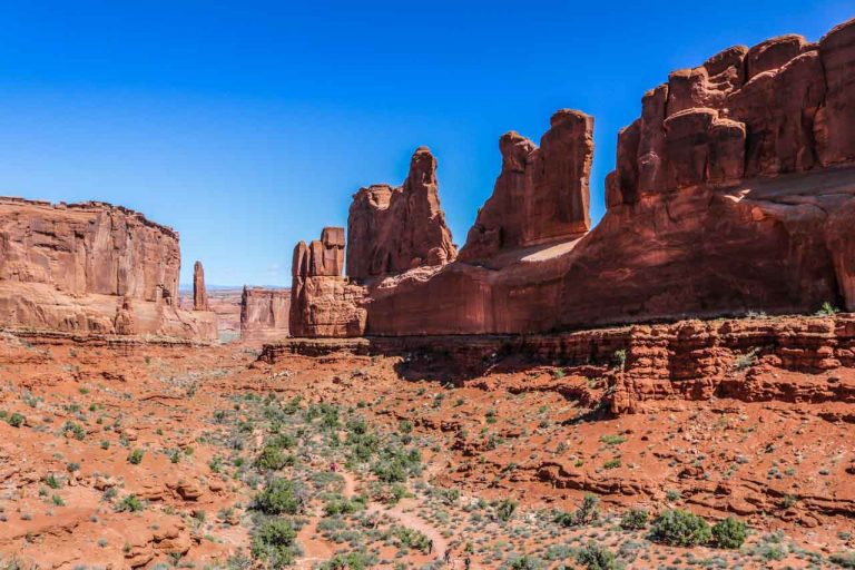 Park Avenue, Arches National Park, Utah