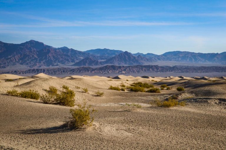 Mesquite Flat Sand Dunes, Death Valley, California