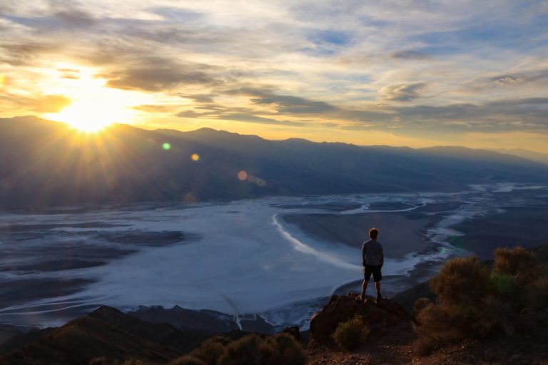 Sunset hike at Dante's View, Death Valley National Park