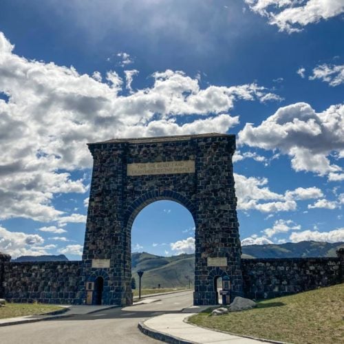 Roosevelt Arch, Gardiner, Montana