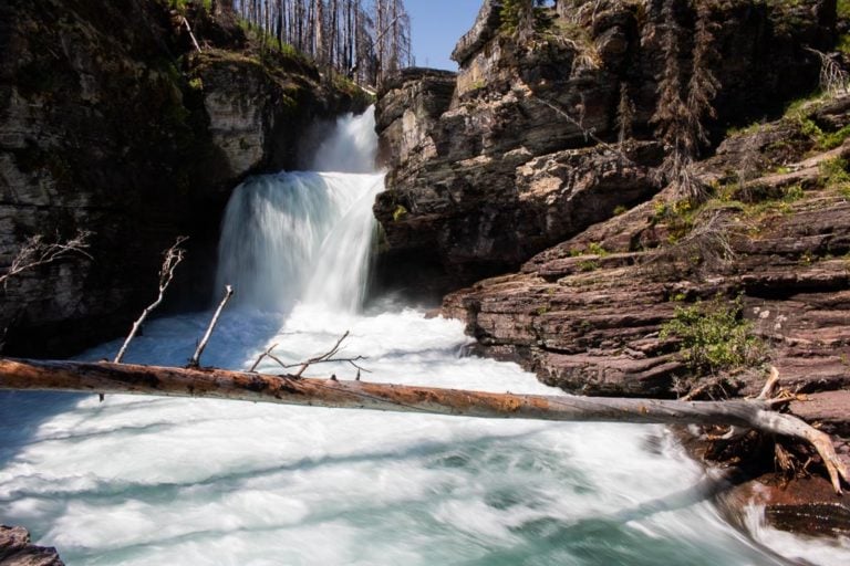 St. Mary Falls, Glacier National Park, Montana