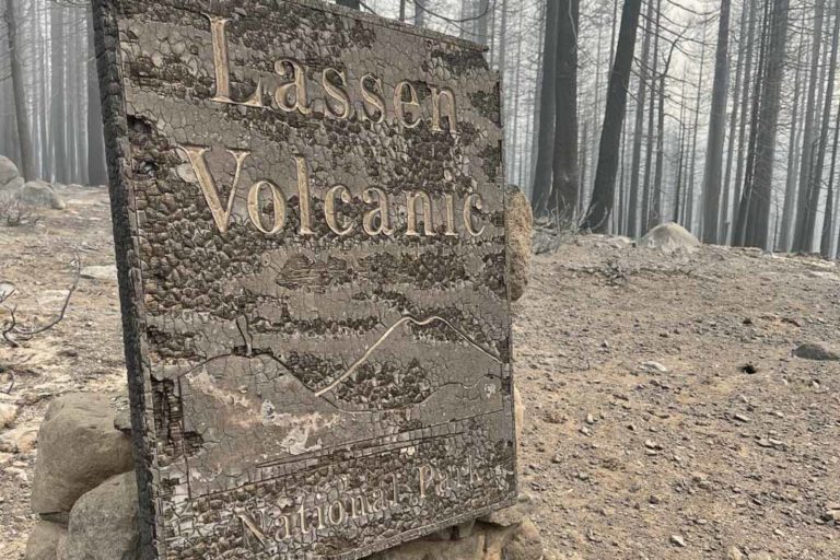 Dixie Fire destroys Juniper Lake Cabins in Lassen Volcanic National Park, California - Image credit NPS