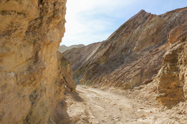 Golden Canyon Trail in Death Valley National Park