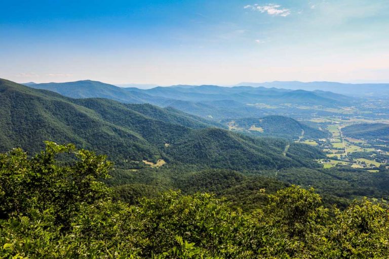 View from Miller's Head at Skyland, Shenandoah National Park