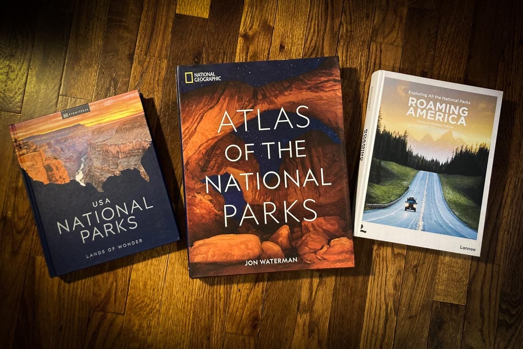 Anderson Design 63 National Parks Coffee Table Book Hard Cover