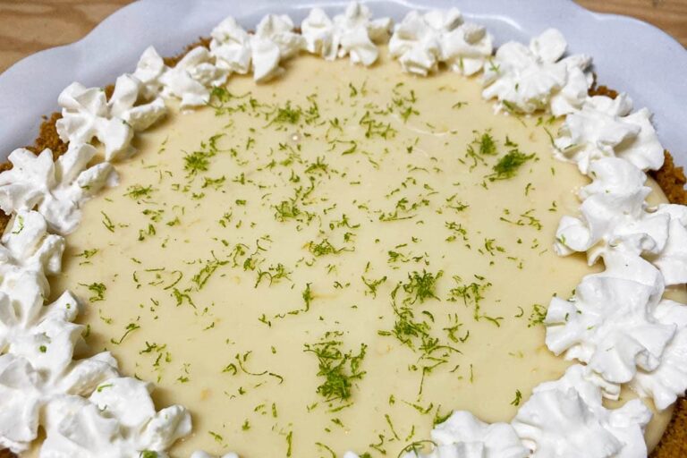 Dry Tortugas National Park inspired recipe for key lime pie