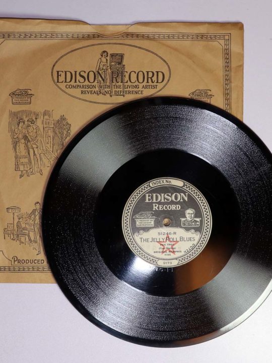 Edison disc record 