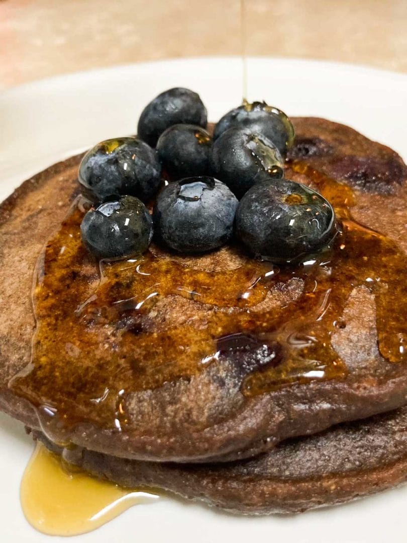 Wild Rice Pancakes Recipe With Blueberries And Maple Syrup Isle Royale National Park The