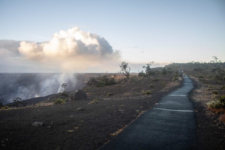 Rim Trail, Hawai'i Volcanoes National Park, Big Island of Hawaii