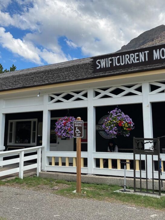 Swiftcurrent Motor Inn at Many Glacier, Glacier National Park