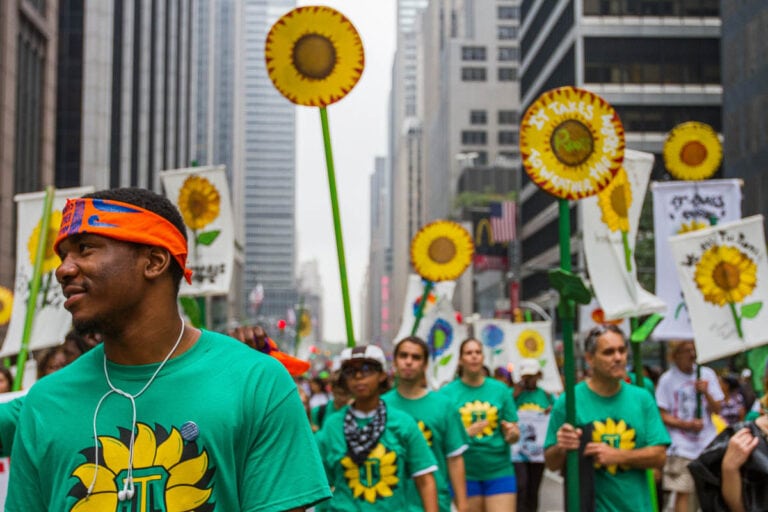 Climate change march