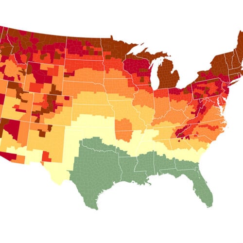 Fall Foliage Prediction Map