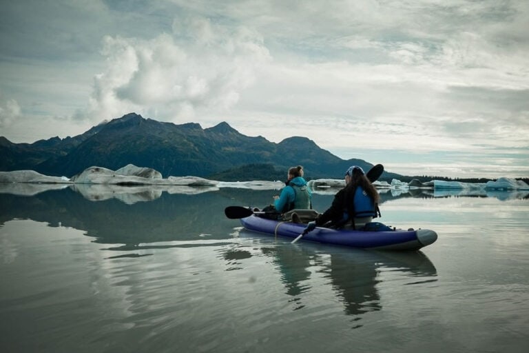 Native Conservancy kayakers