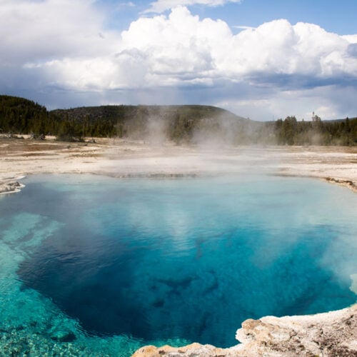 Sapphire Pool at Biscuit Basin, Yellowstone National Park