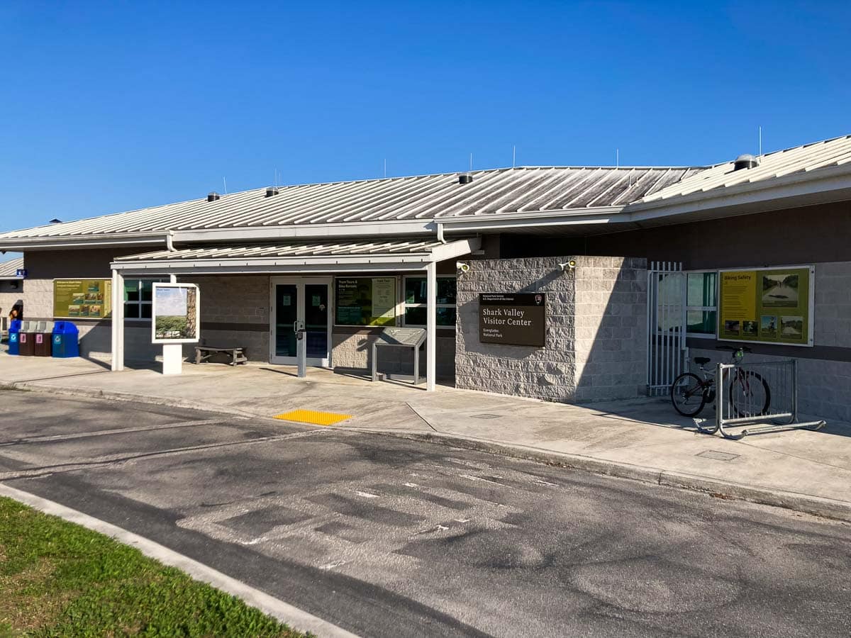 Shark Valley Visitor Center in Everglades National Park