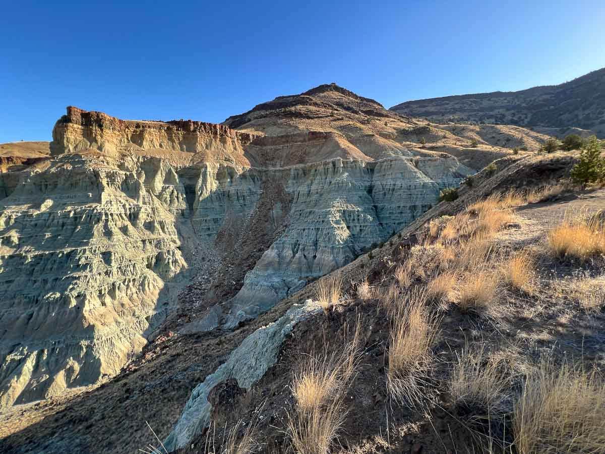 Flood of Fire Trail rock formation at the Sheep Rock Unit in John Day Fossil Beds National Monument