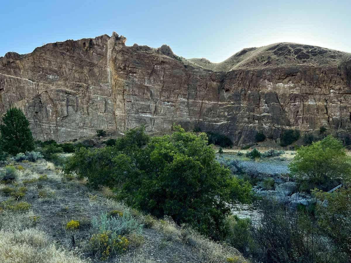 Goose Rock at the Sheep Rock Unit in John Day Fossil Beds National Monument