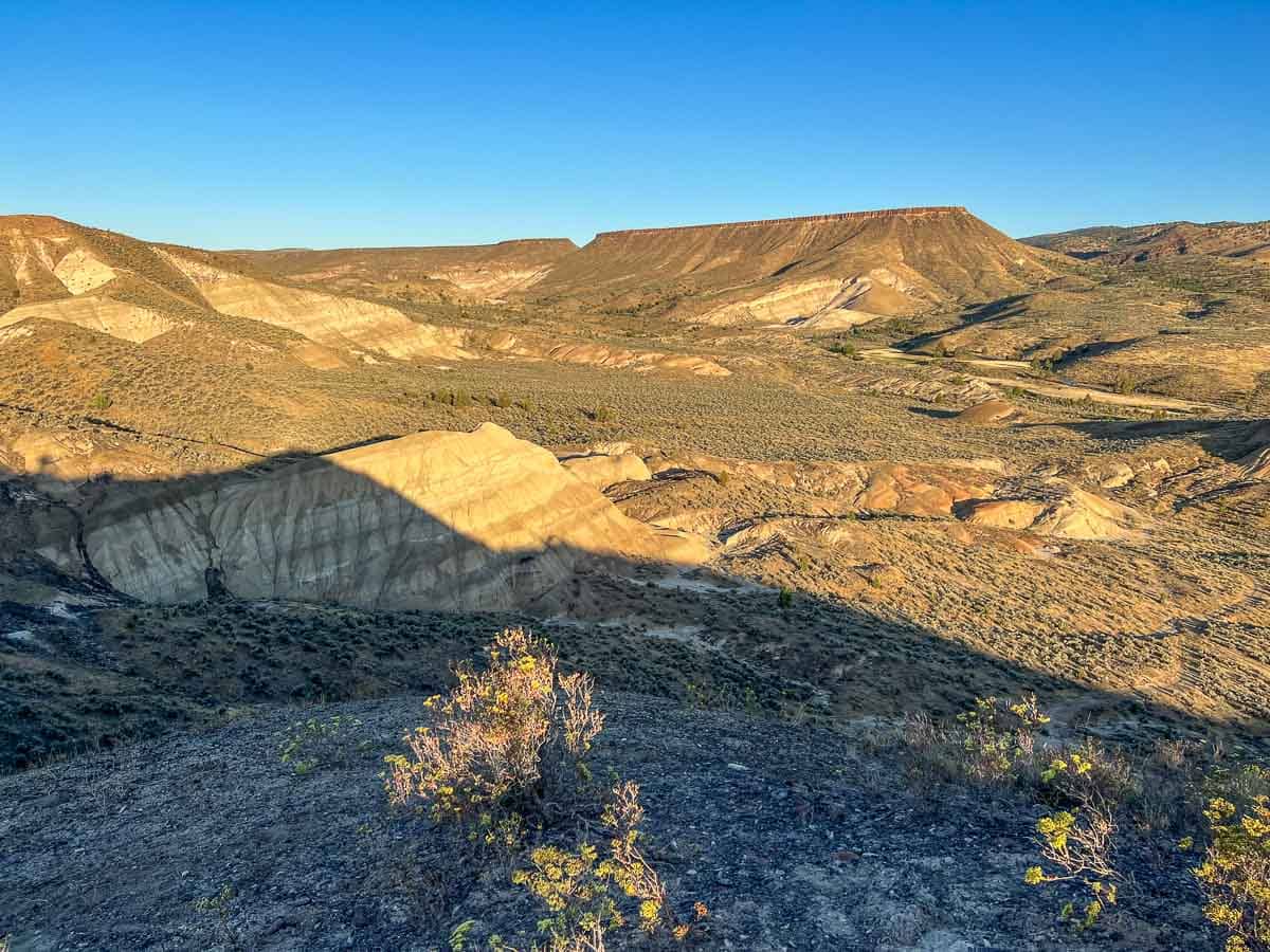 Mascall Formation Overlook view at the Sheep Rock Unit in John Day Fossil Beds National Monument