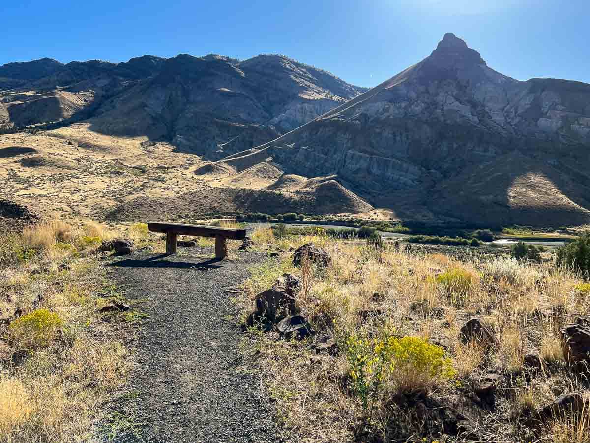 Thomas Condon Overlook at the Sheep Rock Unit in John Day Fossil Beds National Monument