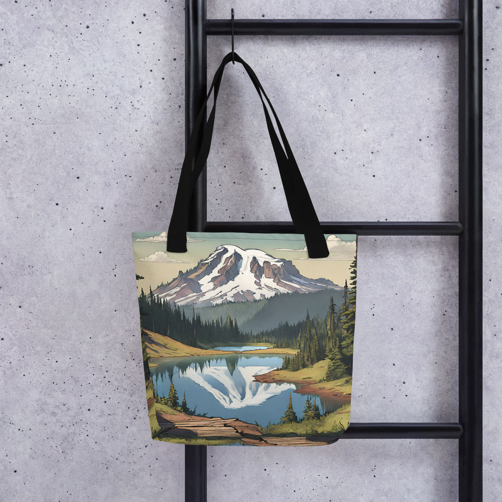 Mount Rainier National Park Tote Bag