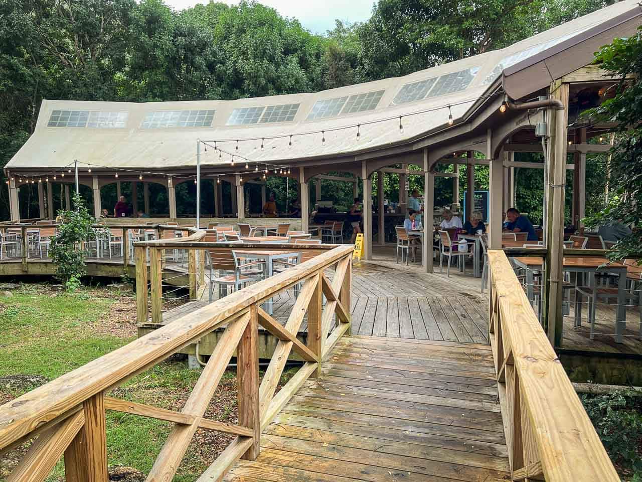 Raintree Cafe at Cinnamon Bay Beach and Campground, Virgin Islands National Park