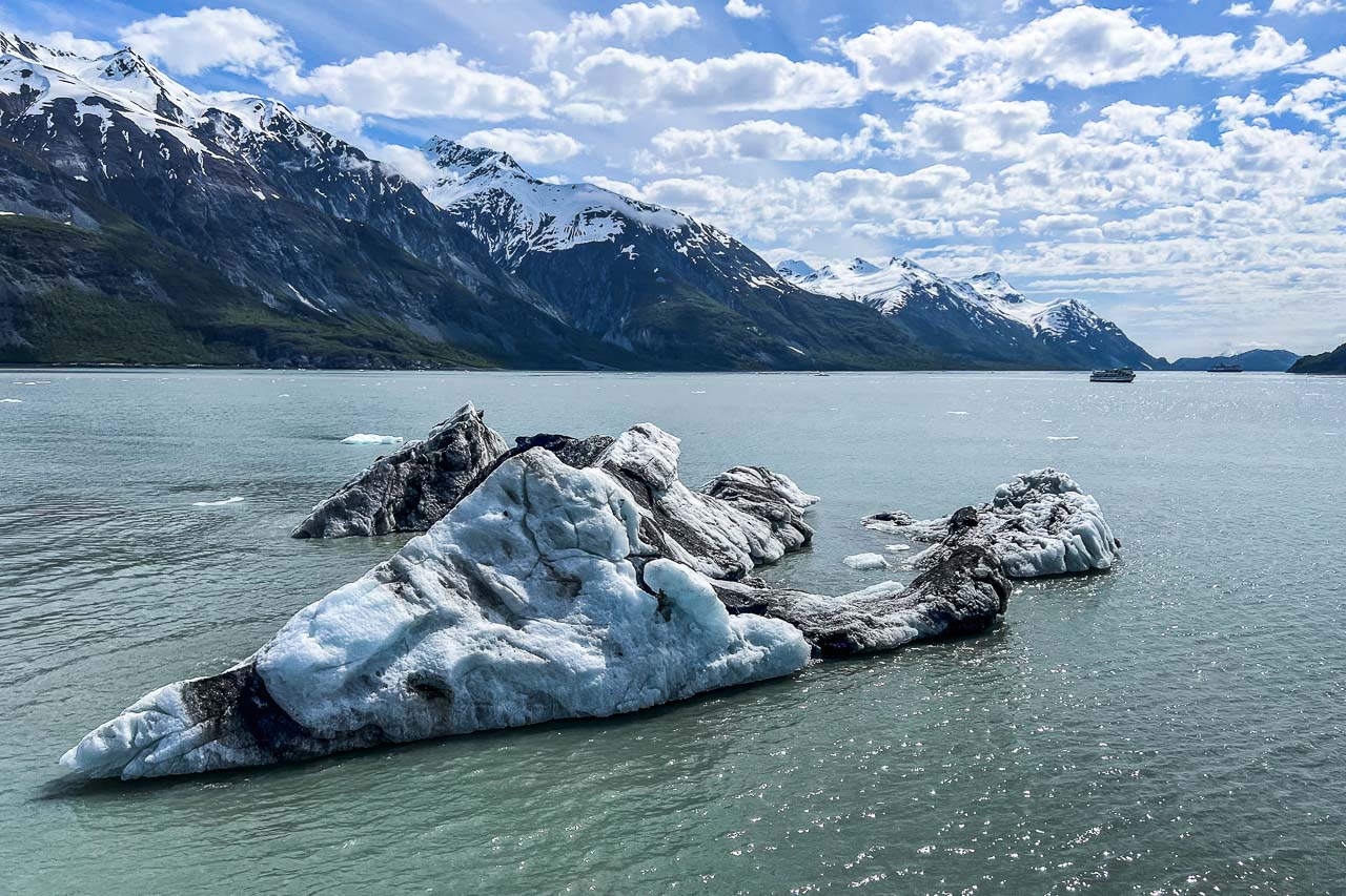 Icebergs in Glacier Bay, Alaska