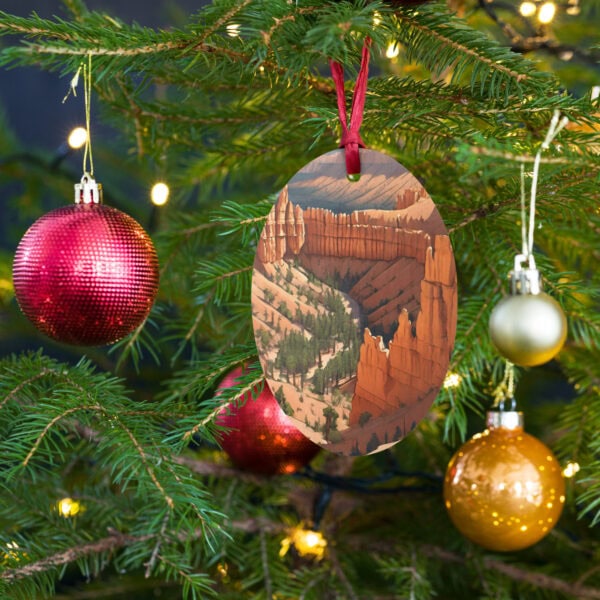 Bryce Canyon National Park Wooden Ornament