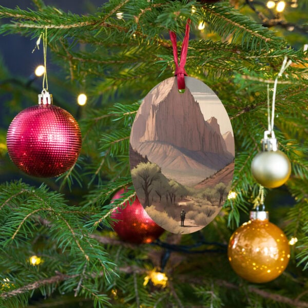 Zion National Park Wooden Ornament