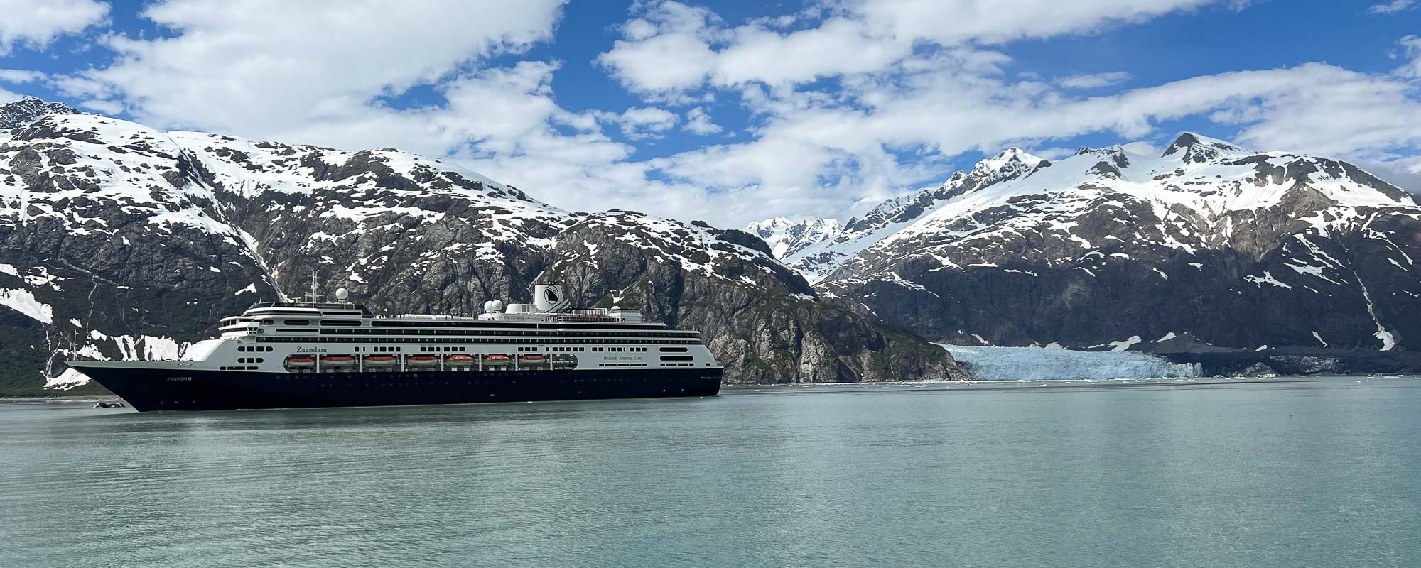 Cruise ship in Glacier Bay National Park, Alaska