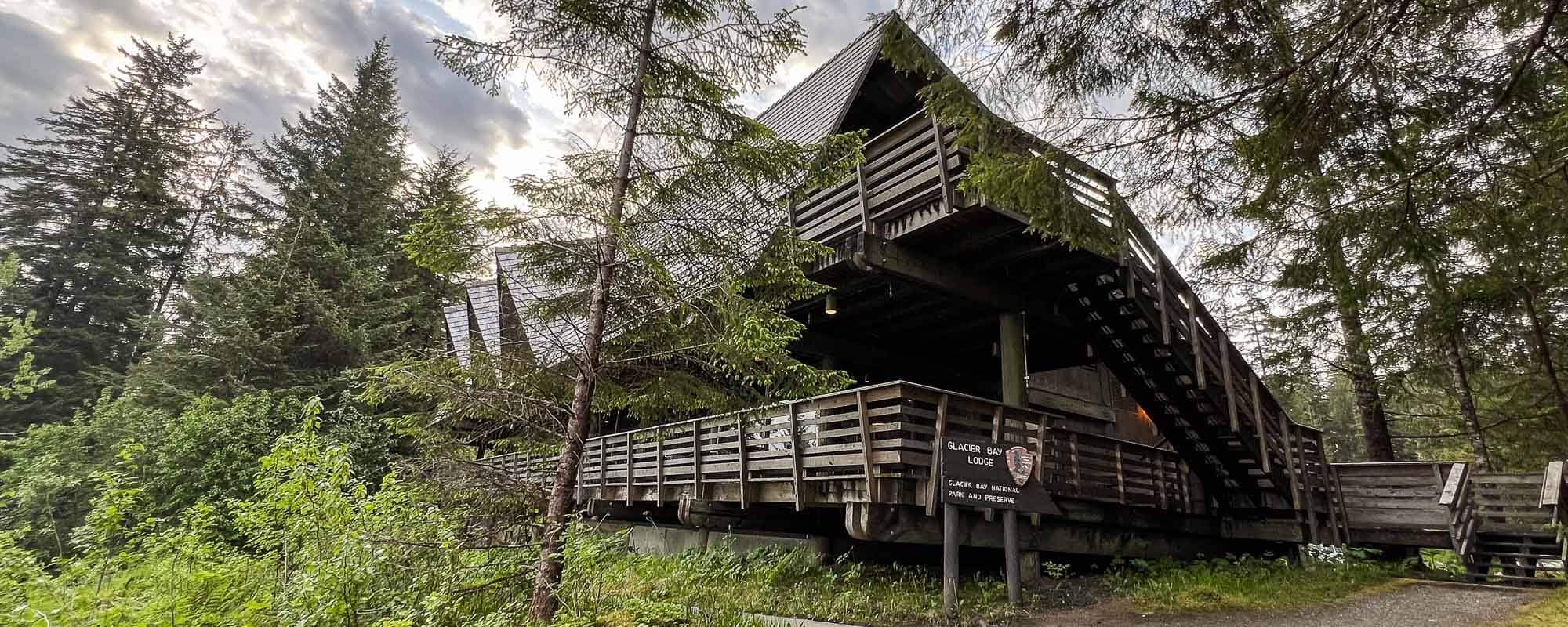 Glacier Bay Lodge in Bartlett Cove, Glacier Bay National Park